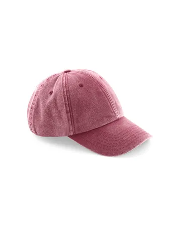 La casquette vintage en rouge vintage, avec une licorne d'Alma