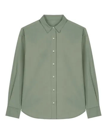 La chemise homme en kaki doux, avec une licorne d'Alma