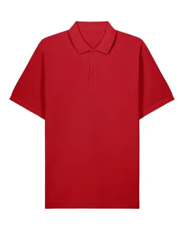Le polo en rouge passion, avec une licorne d'Alma
