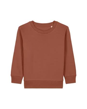 Le sweat enfant en brun, avec une licorne d'Alma