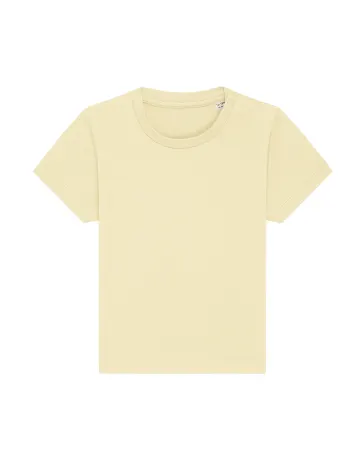 Le tee-shirt bébé en beurre, avec une licorne d'Alma